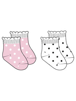 PlayToday / Носки для девочки, 2 пары в комплекте  фото 2