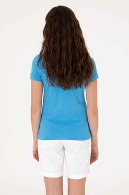 Kad_n Turkuaz Basic Ti__rt - U.s. polo assn фото 5