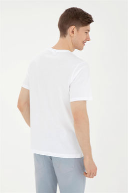 Мужская белая футболка - U.s. polo assn фото 5