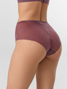 Цена за 2 штуки! Трусы женские макси фиолетовые кружевные - Mark formelle фото 3