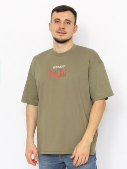 CRB wear/CWSM 60310-35 Футболка мужская,хаки/Ex.Cherubino