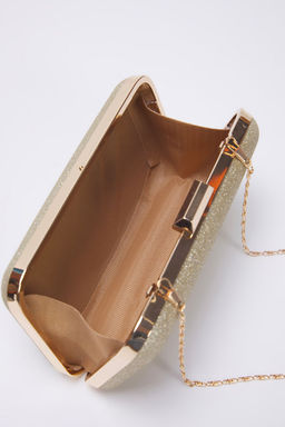 Alt?n Simli Abiye Kad?n S?k Mini Boy Clutch El Cantas? TAKSS25OC00065 - Trendyolmilla фото 7