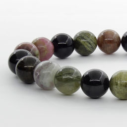 Турмалин (Индия) 9мм, браслет Классика, 18см - Agat77 фото 2