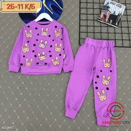 Костюм для девочки с рисунком