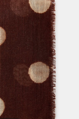 POLKA DOT PRINTED SCARF - Zara фото 5