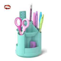 Цена за 1 шт. Набор настольный вращающийся пластиковый ErichKrause Mini Desk, Pastel, мятный