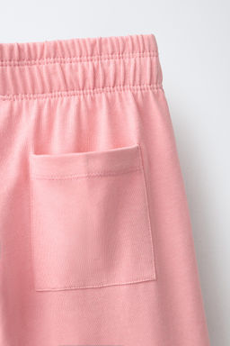 PANTAL?N WIDE LEG HEAVY WEIGHT / Rosa