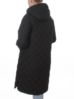 9610 BLACK Куртка стеганная демисезонная женская (100 гр. холлофайбер) - Fashion фото 6