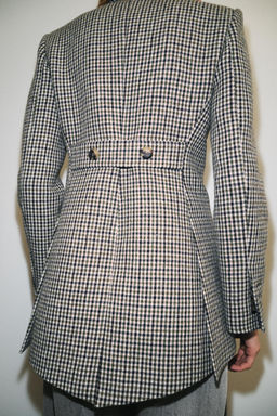 ASYMMETRIC CHECK BLAZER WITH WOOL ZW COLLECTION LIMITED EDITION - Zara фото 15