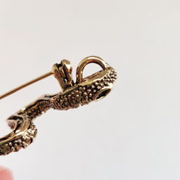 Брошь-кулон ЗМЕЙКА