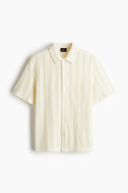 Camisa en punto jacquard Regular Fit - H&m фото 2