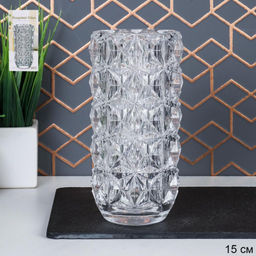 Ваза для цветов 15 см / LGR-139 /уп 36/ - Галеонтрейд фото 2