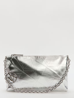 Женская сумка на плечо ARMANI EXCHANGE Артикул 4081361, серебряный