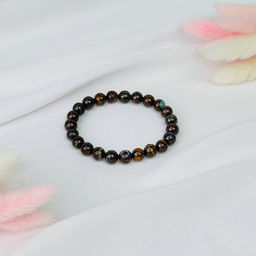 Браслет из древесного Опала 17 см - Радуга самоцветов фото 3