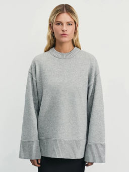 Джемпер прямого кроя с содержанием вискозы / Zarina фото 3