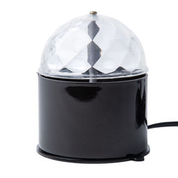 Светодиодный светильник-проектор ULI-Q302. Серия DISCO, многоцветный. ТМ VOLPE. Напряжение 220В. Кабель с вилкой (в комплекте) Цвет корпуса черный.