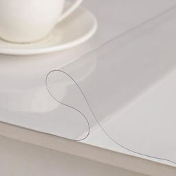 Термоскатерть без основы Доляна «Жидкое стекло», ширина 80 см, толщина 0.3 мм, длина 140 см