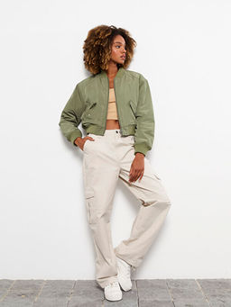 Kad?n Standart Fit D?z Pantolon