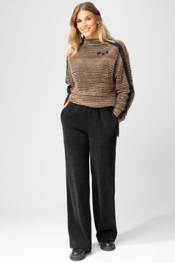 Брюки LAIKONY 693-2 черный фото 8