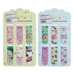 Набор закладок для книг магнитных 6 штук, Зверушки, МИКС - Calligrata фото 2