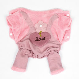 Комбинезон Love, размер 2XL (ДС 45 см, ОГ 55 см, ОШ 45 см), розовый - Simaland фото 8