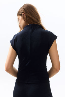 Top de punto con cuello perkins - H&m фото 8