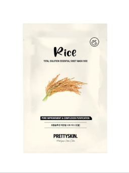 Total Solution Essential Sheet Mask Rice - Тканевая маска с экстрактом риса, 23 гр