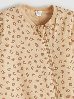 2.5 Tog Bisiklet Yaka Uzun Kollu K?z Bebek Tulum