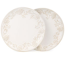 НАБОР ТАРЕЛКОК ЗАКУСОЧНЫХ КОЛЛЕКЦИЯ PINE CONES, 2 ШТ. / 20,7*2,5 СМ