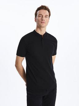 Hakim Yaka K?sa Kollu Erkek Ti??rt