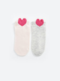 K?z ?ocuk Patik ?orap 5li - Waikiki фото 3