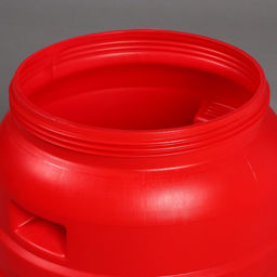 Бочка пищевая, 45 л, горловина 29 см, пластиковая, с крышкой, МИКС