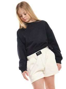 Шорты для девочки подростковые 22-7634 красный - Mini maxi фото 15