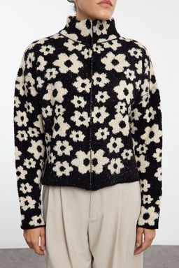 TRENDYOLMILLA Pembe Buklet Ceket Gorunumlu Triko H?rka TWOAW25HI00262  фото 3