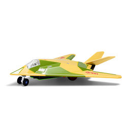 Самолет "Реактив" р/у, 27 MHz, (свет) в коробке