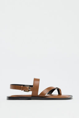 TOE-POST STRAPPY SANDALS - Zara фото 6