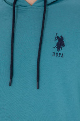 Erkek Petrol Basic Sweatshirt