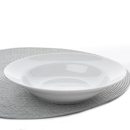 Тарелка суповая глубокая 20 см 250мл , БЕЛЬЕ фарфор, арт. сг8-0003