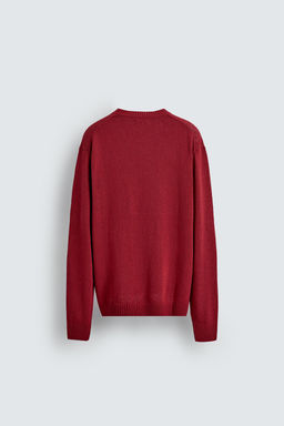 TEXTURED RELAXED FIT SWEATER
