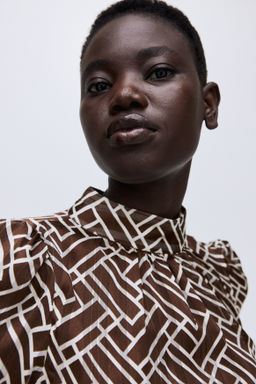 Stand-collar blouse - H&m фото 7