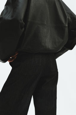 Pantal?n denim con cord?n de ajuste - H&m фото 7
