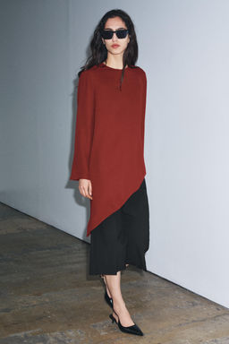 ZW COLLECTION ASYMMETRIC FLOWY TOP