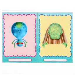 Цена за 3 шт. Книжка с наклейками «Создай своего монстрика. Клисарошка»