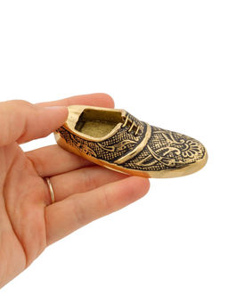 Пепельница Башмак № Кп4114/3/3 (Haji антик) 2шт/упак - Ганг фото 4