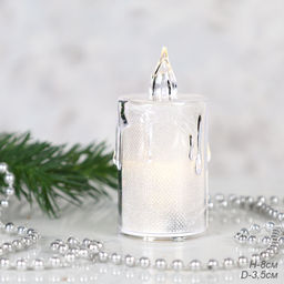 Свеча светодиодная 8 см / LDI-79 /уп 24/960/