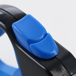 Рулетка Пижон светоотражающая, 8 м, до 50 кг, трос, прорезиненная ручка, голубая  фото 3