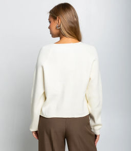Джемпер #КТ1903 (2), кремовый - Dommod фото 3