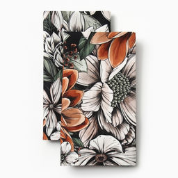 Набор салфеток с декоративными кольцами Этель Meadow flower, 40?40 см - 2 шт., 100% хлопок, саржа