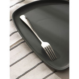 Вилка столовая из нержавеющей стали Доляна Таун, h=20,5 см, толщина 2 мм, цвет серебряный  фото 2