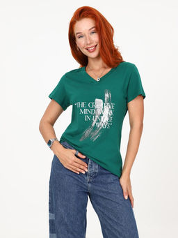 IV-CAPRIZ Сопряжение - футболка зеленый